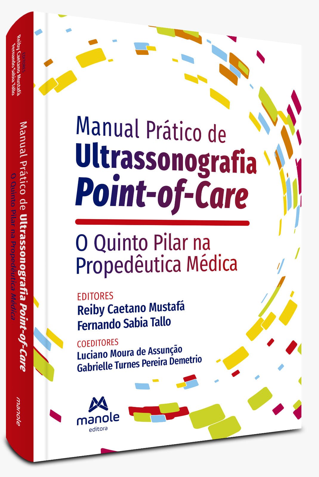 Capa do livro, Manual Prático de Ultrassonografia Point-of-Care